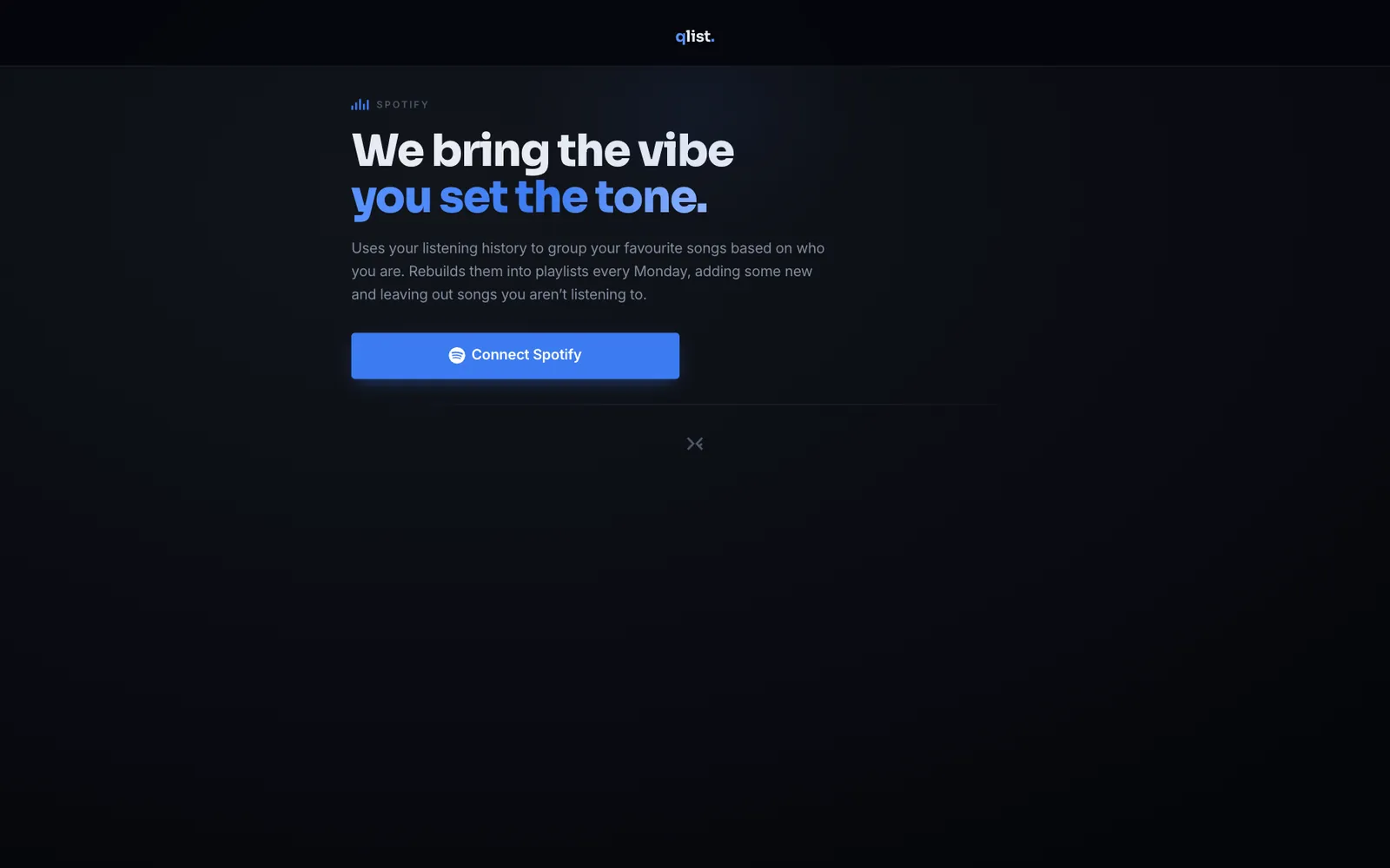 qlist.dfurrer.com - We bring the vibe, you set the tone.