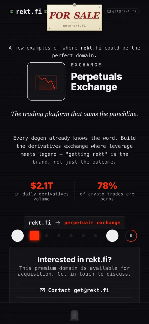 rekt.fi on a phone